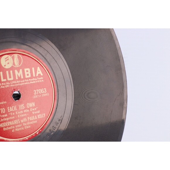 Modernaires w/Paula Kelly To Each His Own/Holiday for Strings 1946 78rpm Record - Picture 8 of 16